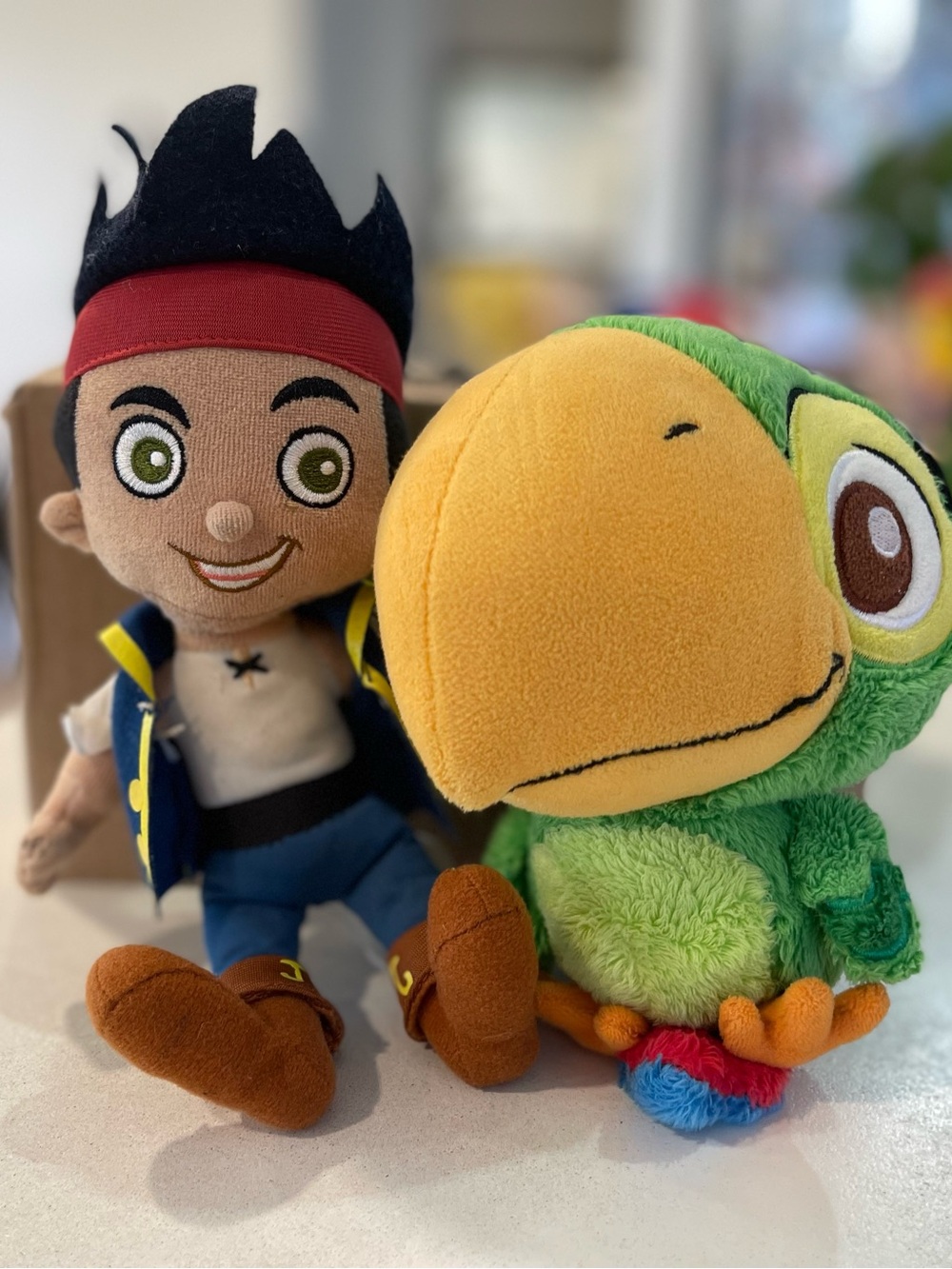 Disney Parks Jake and the Neverland Pirates Skully Parrot and Jake